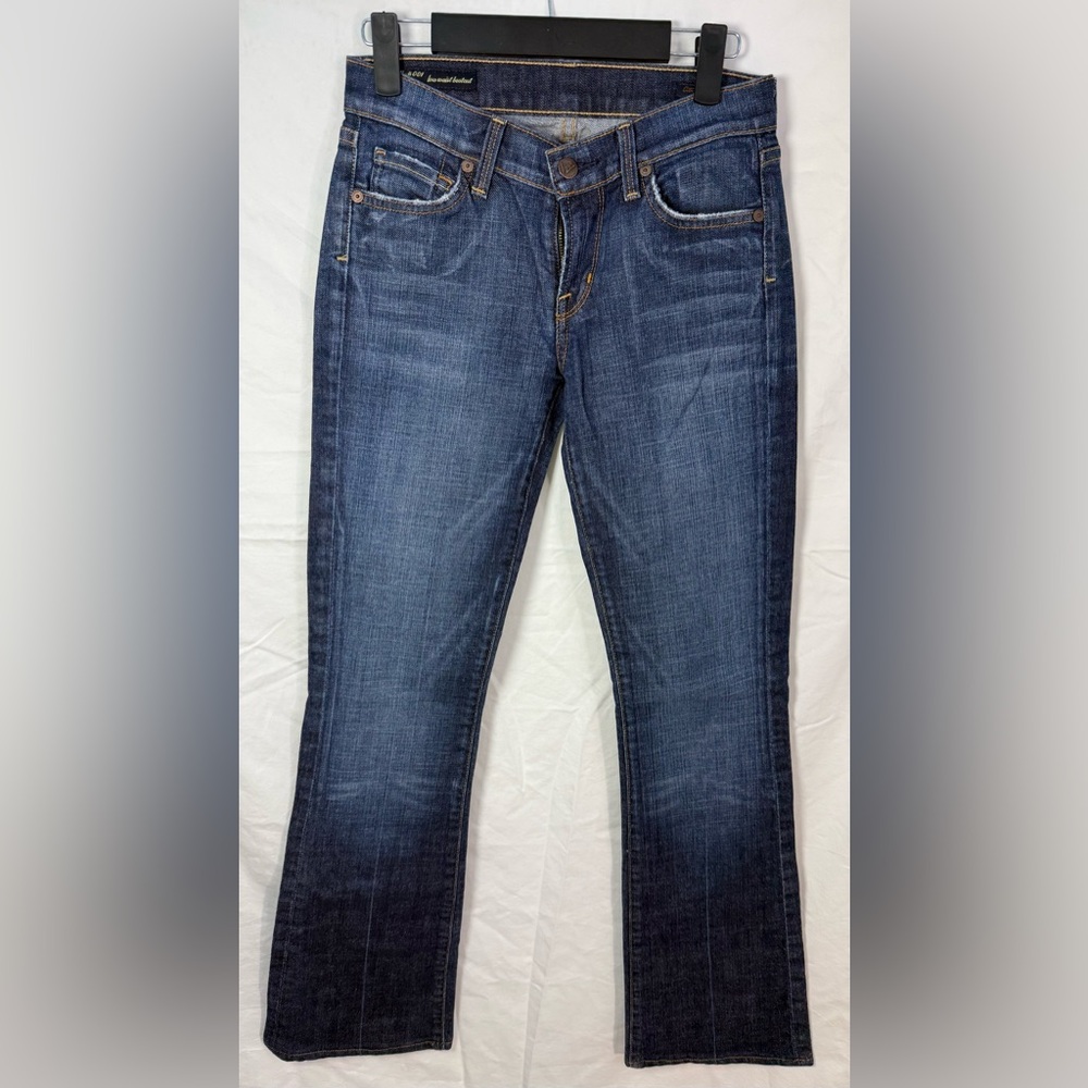 Citizens of Humanity Kelly #001 Low‎ Waist Bootcut Jeans Size 25 USA